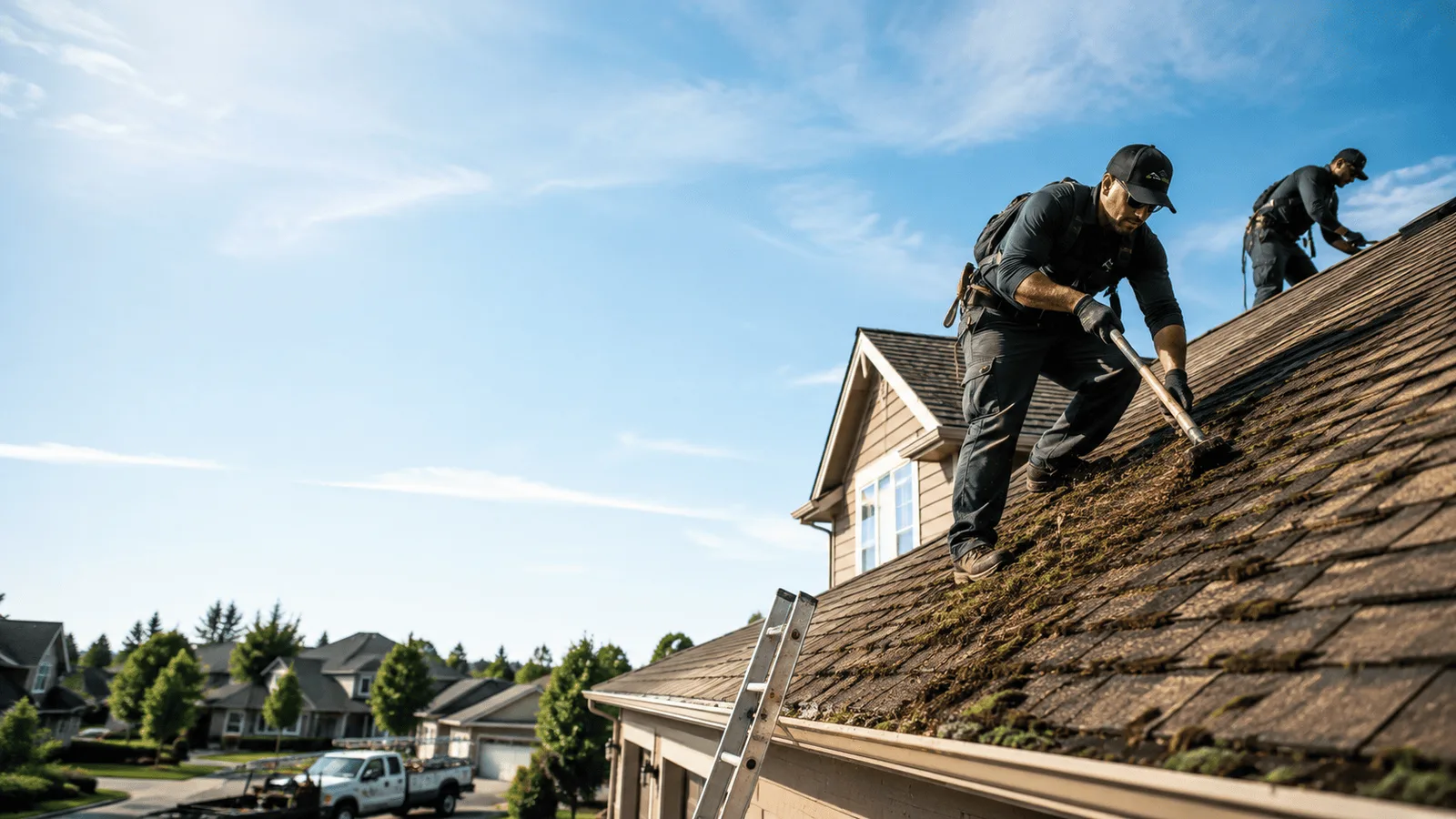 Roof Moss Removal in Bucklin, KS near me